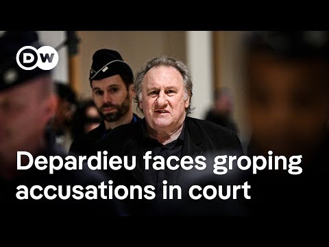 French actor Gerard Depardieu in court over sexual assault charges | DW News