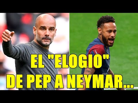 GUARDIOLA: SI NEYMAR SI HUBIERA QUEDADO EN BARCELONA TENDRÍA 2 O 3 CHAMPIONS MÁS