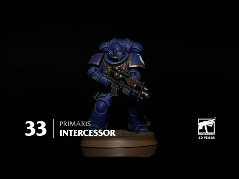 40 Years Of Warhammer – Primaris Intercessor - Empire Game Store