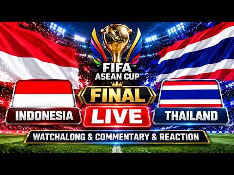 Indonesia vs Thailand Live Final FIFA ASEAN Cup Watchalong Commentary &amp; Reaction