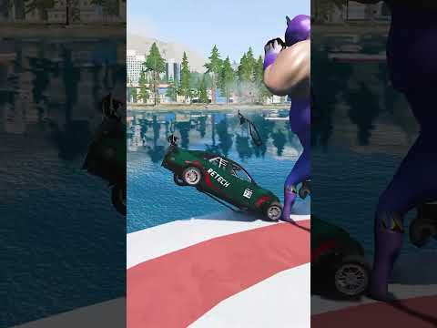 Cars vs Boxer in BeamNG.Drive #4MPZK