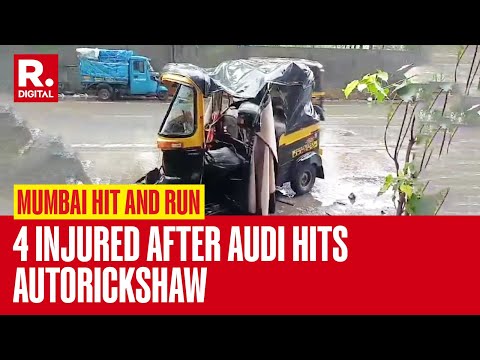 Mumbai Hit And Run | Another Hit And Run Horror In Mumbai, Audi Rams Into Two Auto-Rickshaws