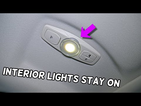 INTERIOR LIGHT STAYS ON FORD C-MAX, DOME LIGHT STAYS ON FIX