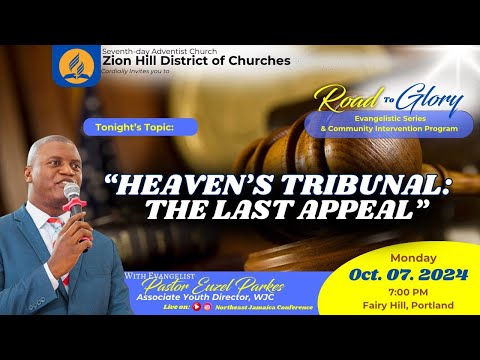 Road to Glory Series|| Pastor Euzel Parkes || A Rooster's Call & the Echoes of Grace || Oct 9 2024