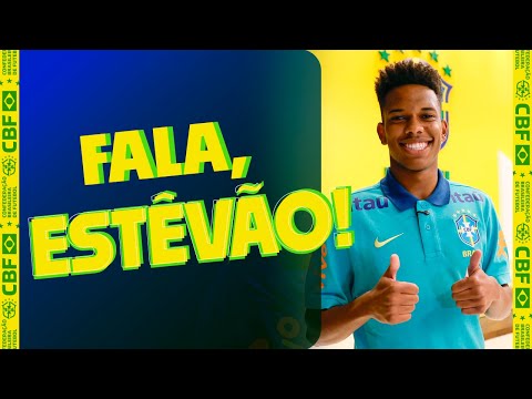 ESTÊVÃO DESTACA CRESCIMENTO NA INGLATERRA NA APRESENTAÇÃO À SELEÇÃO