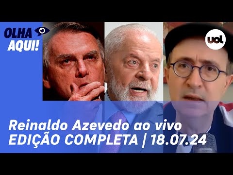 Reinaldo Azevedo ao vivo: Lula espionado, Bolsonaro e caso Abin; Maduro fala em 'banho de sangue' e+