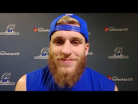 Cooper Kupp On Winning PFWA Offensive Player Of The Year, Matthew Stafford's Performance In Playoffs video clip