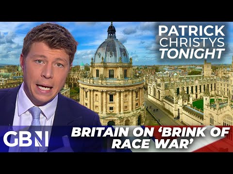 Britain 'on the brink of a race war' as protests turn 'sinister' with Nazi symbols on Oxford walls