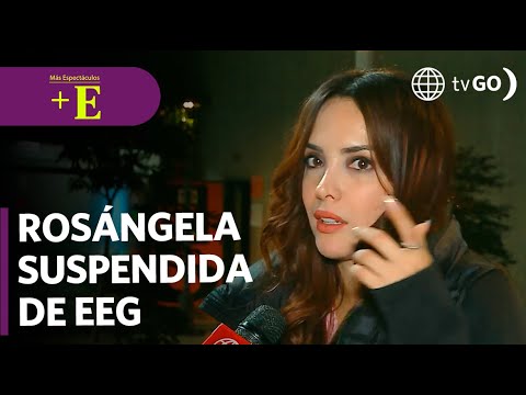 Rosángela Espinoza suspendida de “Esto es Guerra” | Más Espectáculos (HOY)