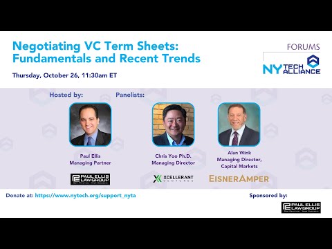 October 2023 - Negotiating VC Term Sheets: Fundamentals and Recent
Trends