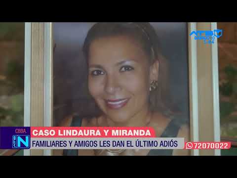 Lindaura y Miranda reciben el último adiós en Cochabamba