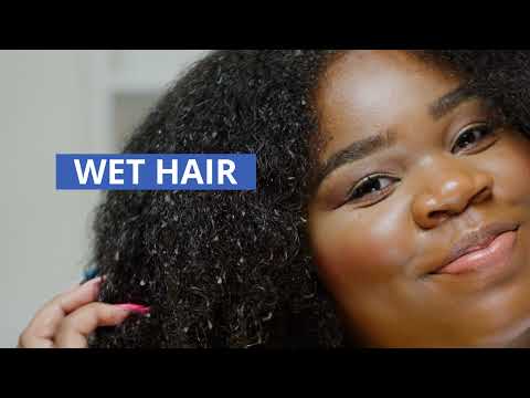 Wet or Dry - Detangle Your Curls with the Kazmaleje KurlsPlus Paddle Comb