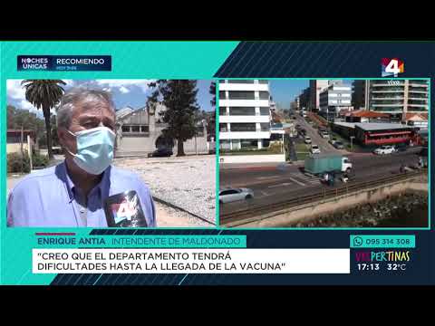 Vespertinas - Maldonado: Tendremos dificultades hasta la llegada de la vacuna