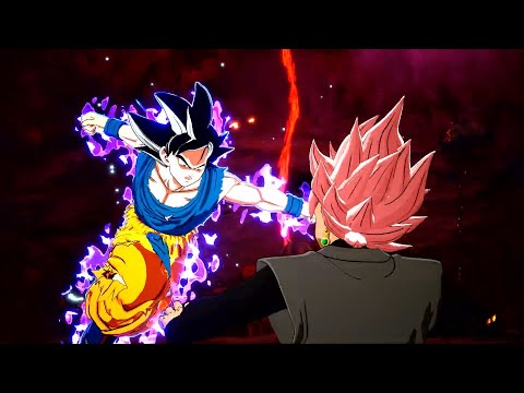 Dragon Ball Sparking Zero – Ultra Instinct Sign Goku vs SSJ Rose Goku Black & Hercule Gameplay (HD)