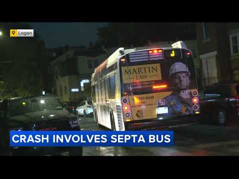 Car strikes occupied SEPTA bus after veering onto sidewalk: Police