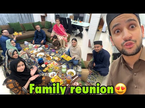 Finally aj ka roza poori family ke sath khola😍 | sabko boht maza aya yadain taza hogai🥺❤️