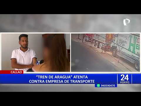 Presunto extorsionador del 'Tren de Aragua' deja amenaza y dispara contra camión en el Callao