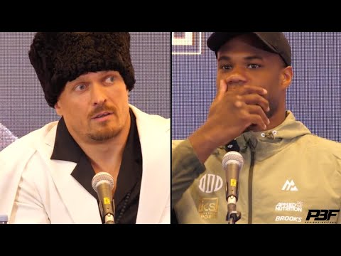 “DON’T MEAN S***” -DANIEL DUBOIS SNAPS AT CANELO AHEAD OF OLEKSANDR USYK FIGHT FULL PRESS CONFERENCE