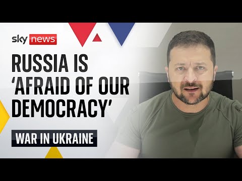 Ukraine War: 'The more democracy, the greater its strength' - Zelenskyy