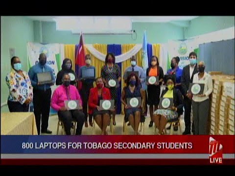 800 Laptops For Tobago Secondary Students