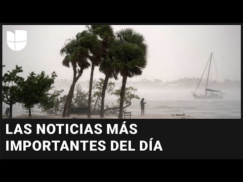 Huracán Milton toca tierra antes de lo previsto: las noticias más importantes en cinco minutos