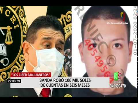 “Los Ciber San Juaneros”: Banda robó 100 mil soles de cuentas en seis meses