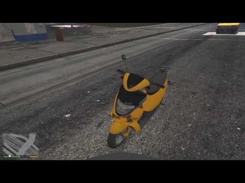 【GTA5】スクーターで暴走気味で安全運転してみた（？）【ドラレコ】