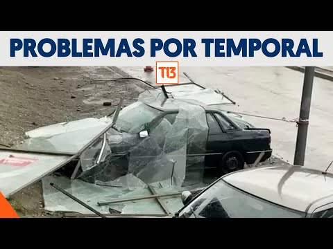 Temporal genera importantes destrozos en Puerto Montt: Clases suspendidas