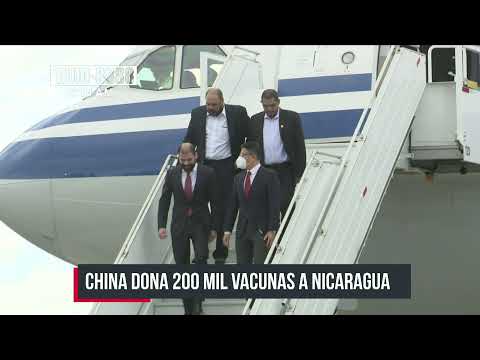 China apertura cooperación con Nicaragua donando 200 mil vacunas Sinopharm