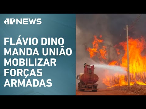 Inpe registra quase 105 mil focos de incêndio no Brasil desde início de 2024