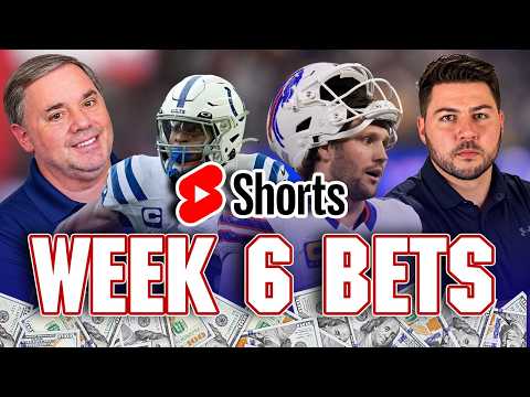 NFL Week 6 <strong>BEST</strong> BETS &amp; PICKS <strong>LIVE</strong> SHORTS!