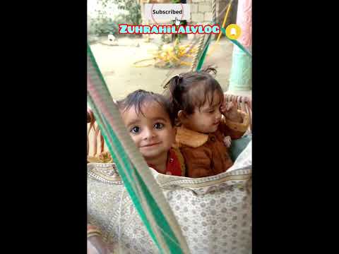 Zuhra And Haram Enjoying | Home Enjoy |Tow Little Kids