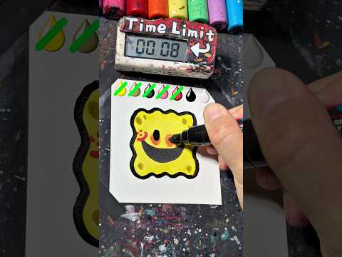 Drawing SpongeBob Verity in 40Sec