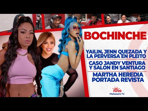 Yalin, La Perversa y Jenn quezada se dicen de todo - Caso Jandy Ventura | El Bochinche