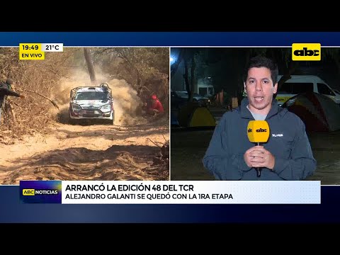 Transchaco Rally 2023 : Alejandro Galanti es el ganador de la Etapa 1