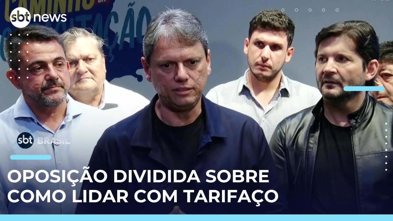 Governo rejeita negociar tarifaço sob pressão e oposição se divide após carta de Trump | SBTBrasil