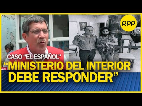 Jorge Chávez: “es un tema del Ministerio del Interior que debe ellos responder”
