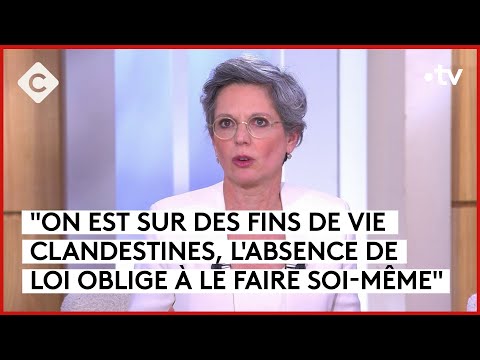 Projet de loi sur la fin de vie : Sandrine Rousseau réagit - C à Vous - 30/04/2024