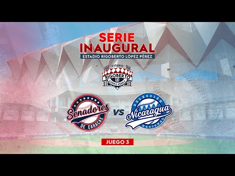 Senadores de Caracas vs. Nicaragua - [Juego #3] - [29/09/2024]