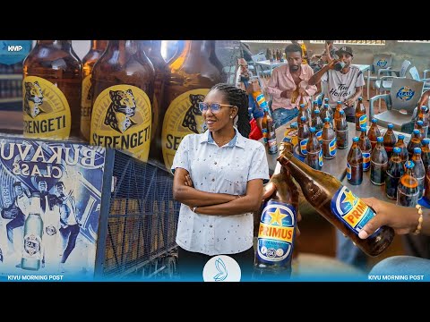 GOMA : DISPARITION DE LA BIÈRE CONGOLAISE SUR LE MARCHÉ, CRISE ÉCONOMIQUE