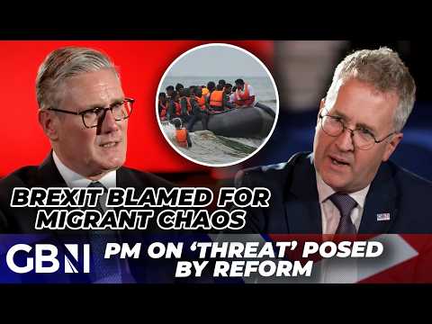 'These are FARAGE BOATS!' | Keir Starmer pins blame for immigration crisis on Nigel Farage