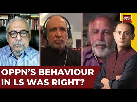 Political Analyst Sanjay Jha On Opposition's 'Chaos' Behavior In LS During PM Modi's Speech Today