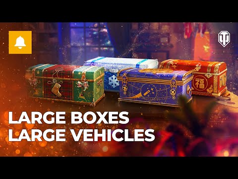 Large Festive Boxes Containing Four New Vehicles!