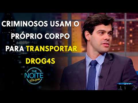 Até 1 kg de drog4 é transportado no corpo por criminosos | The Noite (27/03/2026)