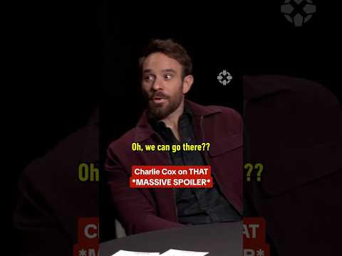 Charlie Cox on THAT twist in the season premiere of Daredevil: Born Again