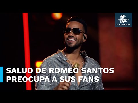 Romeo Santos fue hospitalizado presuntamente por un infarto