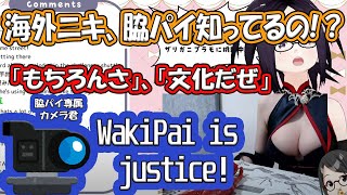 [kson 切り抜き]世界共通言語となった脇パイ(WakiPai)の専属カメラマンになったカメラピント君