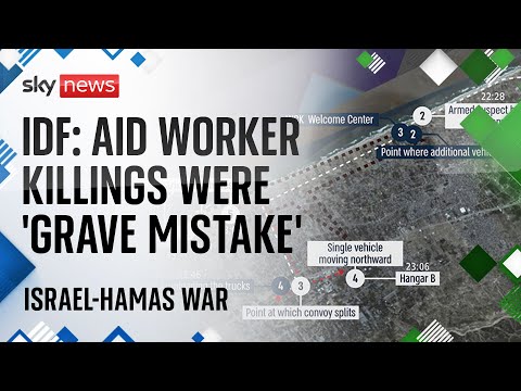 IDF explains why it attacked World Central Kitchen aid convoy | Israel-Hamas war
