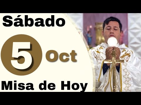 MISA DE HOY Sábado 05 de Octubre  de 2024- Padre Ricardo Prato