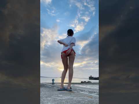 宮古島の夕日とまちみー！！#vlog #かわいい #旅行 #海 #shorts